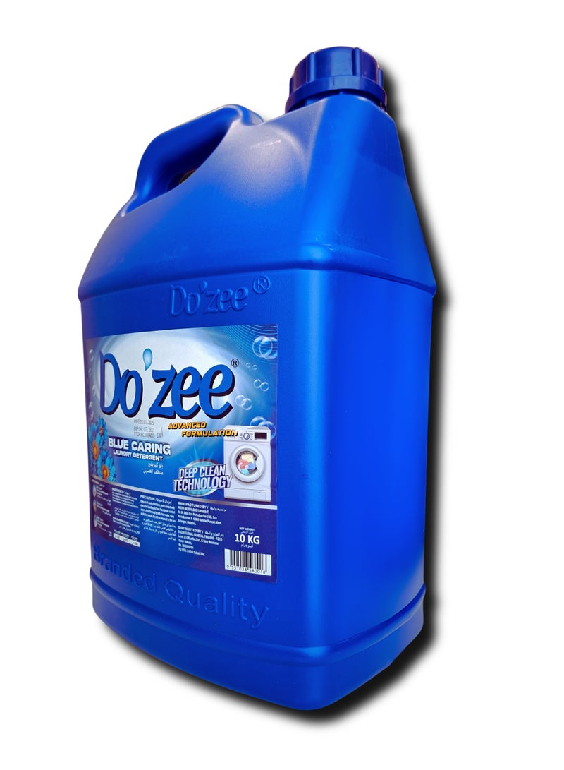 Do'zee Blue Caring Liquid Laundry Detergent, 10 Liters - Image 3
