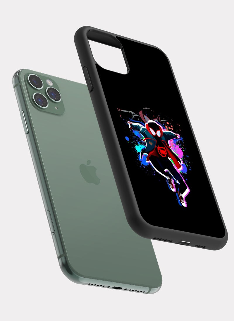 بكسلات كفر ايفون 11 برو ماكس سبايدر مان مايلز طفل - Image 2