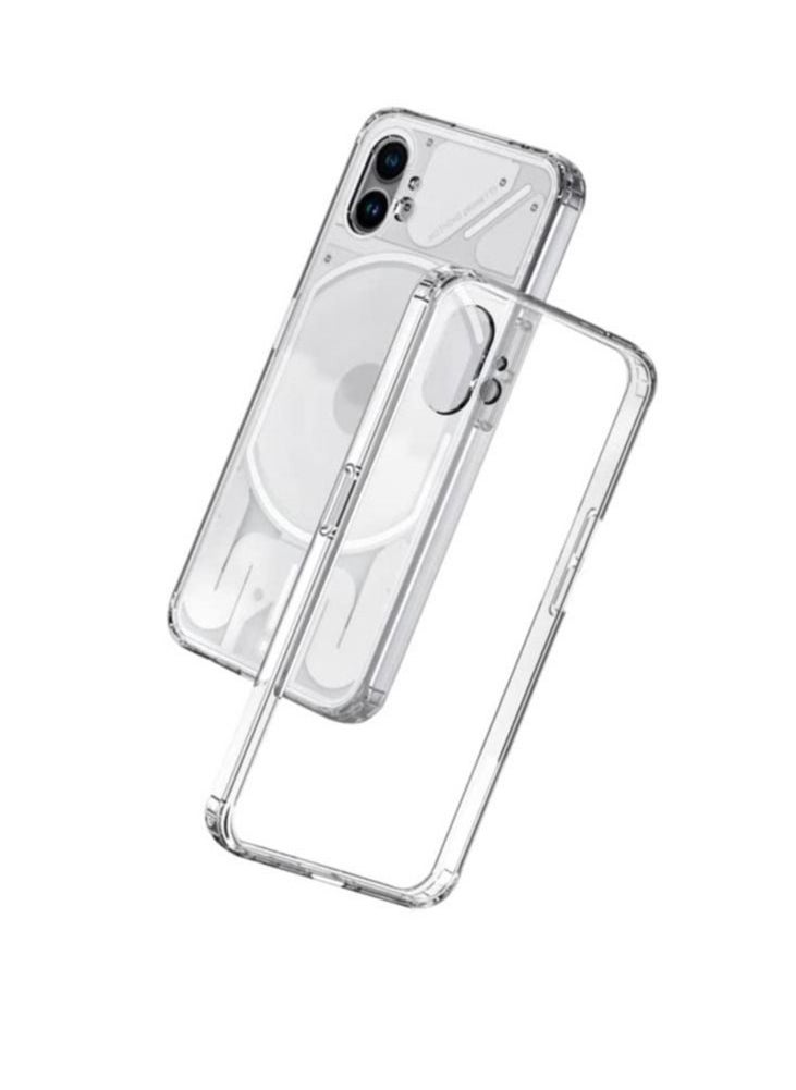 Raxoom Case for Nothing phone (1), Ultra Silm Soft Cover , Anti-Scratch cover for Nothing phone (1) - Transparent - Image 1