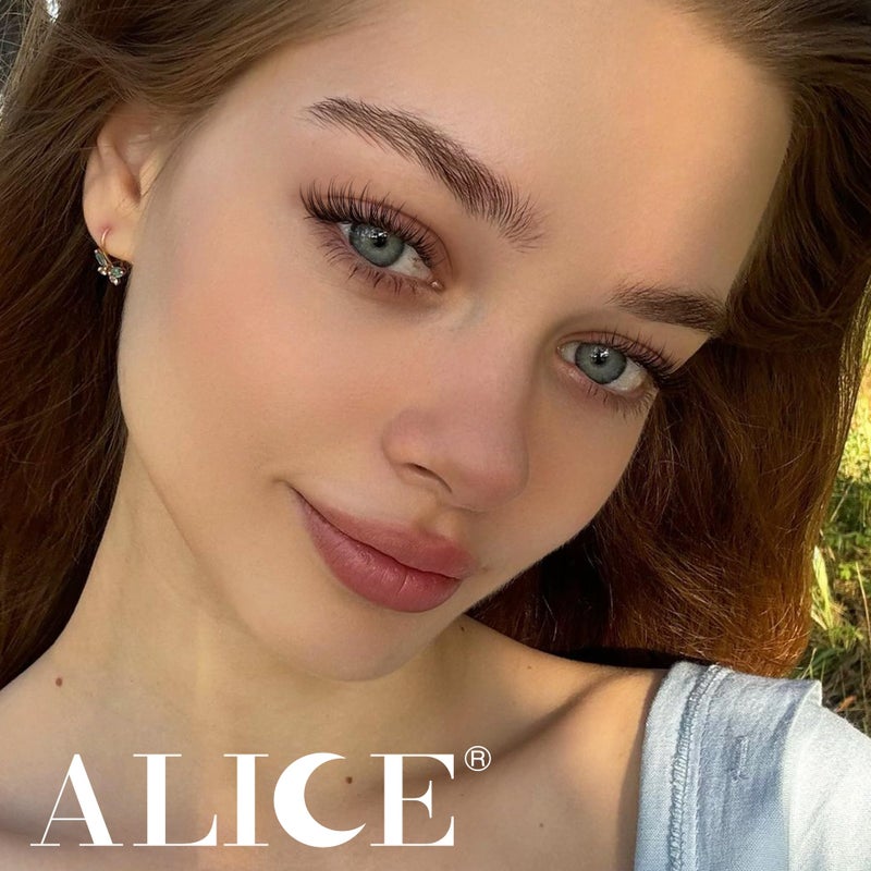 ALICE Natural Lash Clusters Kit Clear Band Wispy Lash Extension Kit Cluster Eyelash Extension Kit 162pcs C Curl 11-13mm Individual Lashes with Lash Glue Bond and Seal and Tweezers DIY at Home - Image 4