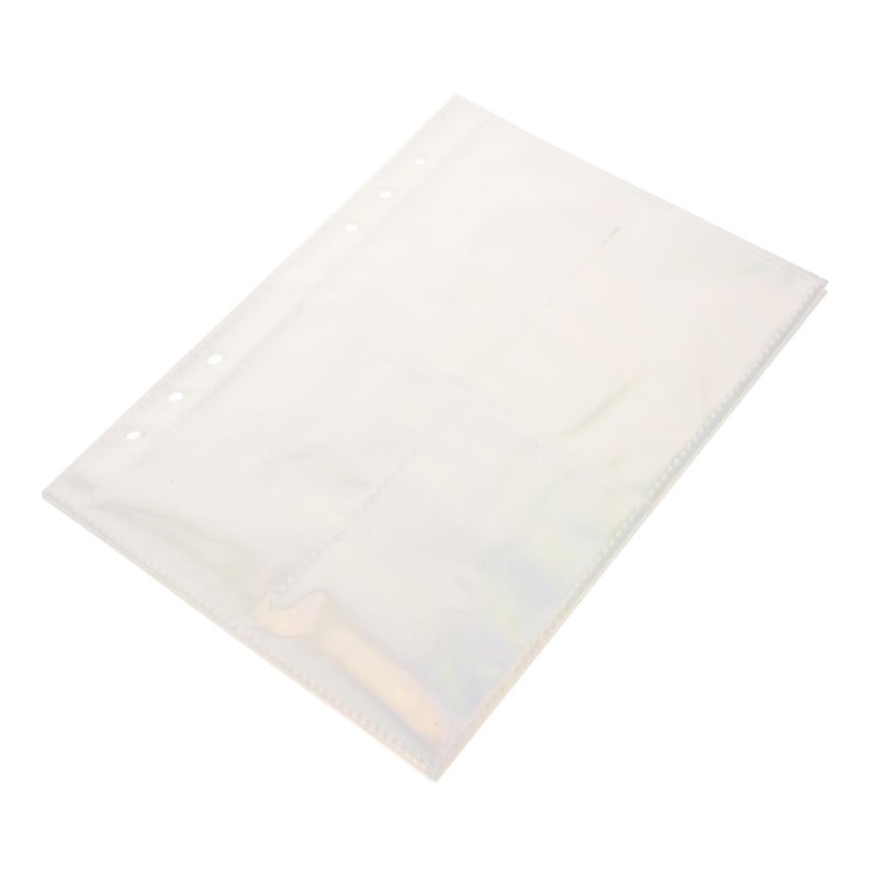 Photo Album Refill Pages 10 Sheets Binder Sleeves for ID Credit Cards Photocard Protection - Image 2