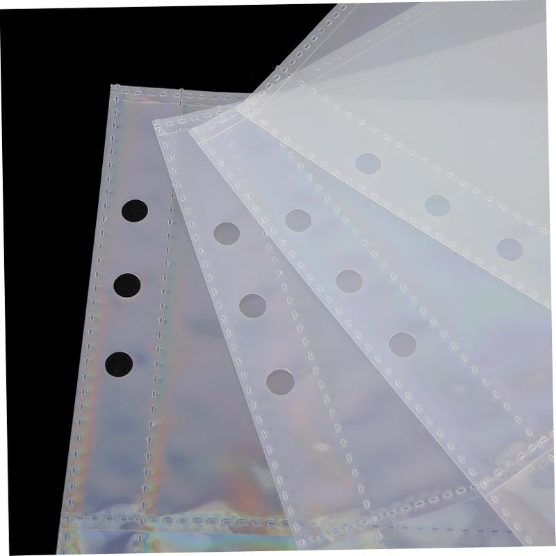 Photo Album Refill Pages 10 Sheets Binder Sleeves for ID Credit Cards Photocard Protection - Image 5