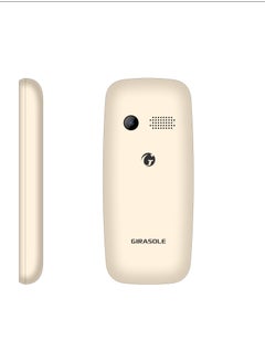 جيراسول Girasole G30 - موبايل ثنائي الشريحة 2.4 بوصة - ذهبي , هاند فري هدية , 12 شهر ضمان  - Image 2