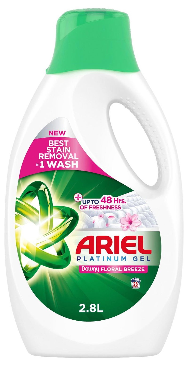 Ariel Floral Breeze Laundry Detergent Power Gel 2.8L - Image 1