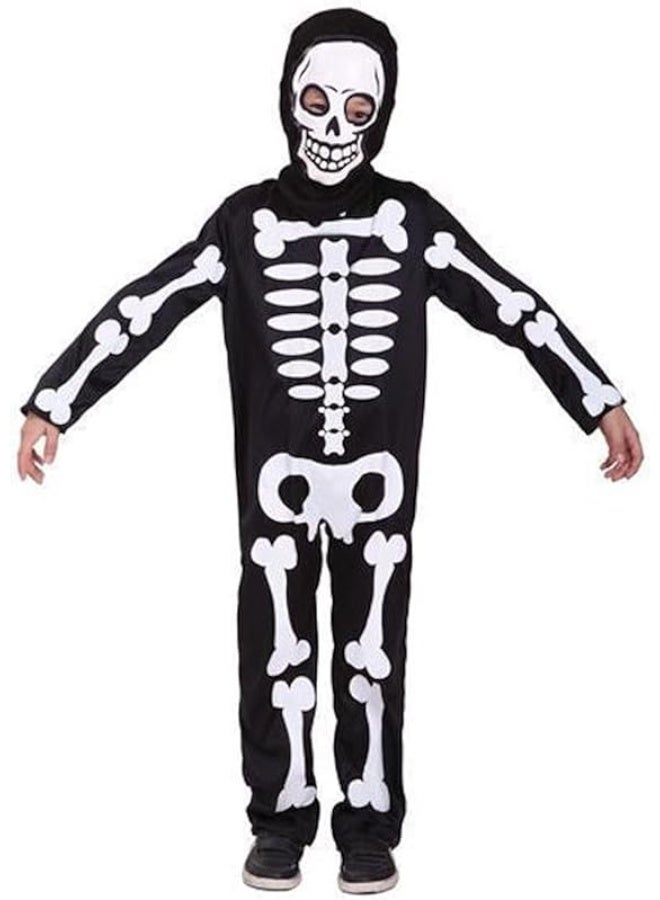 المنزل الذكي هوم سمارت فستان هيكل عظمي للأطفال الصغار باللون الأسود والأبيض وهيكل جيد الفهم للتعلم - Image 1