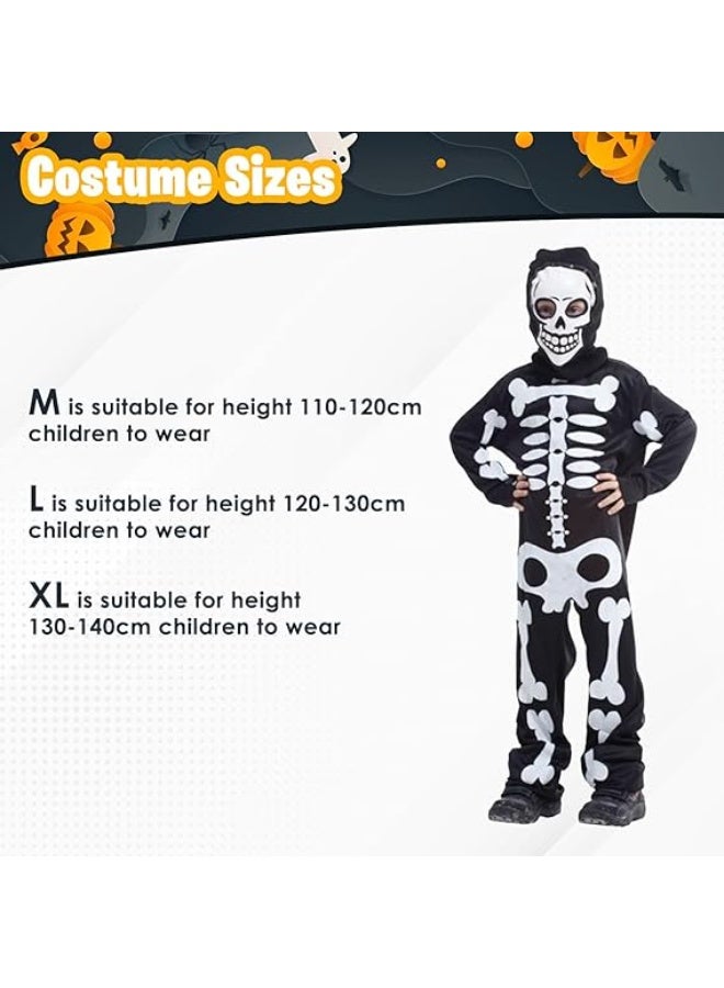 المنزل الذكي هوم سمارت فستان هيكل عظمي للأطفال الصغار باللون الأسود والأبيض وهيكل جيد الفهم للتعلم - Image 2