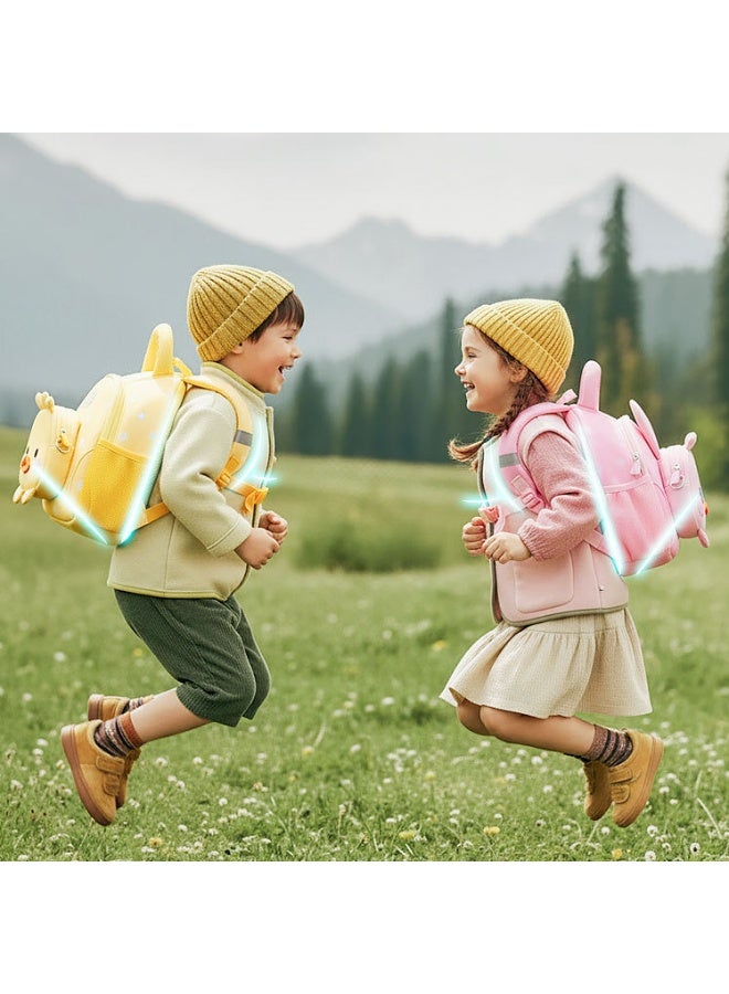 Girls Rabbit School Backpack  2-5 Years – Large Capacity Lightweight Breathable Wear-Resistant Multifunctional – School Supplies - Image 5