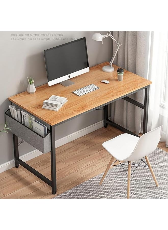 erorex Modern Small Computer Desk Study And Home Office 7 Cm X 55 Cm X 106 Cm Wood  - Image 1