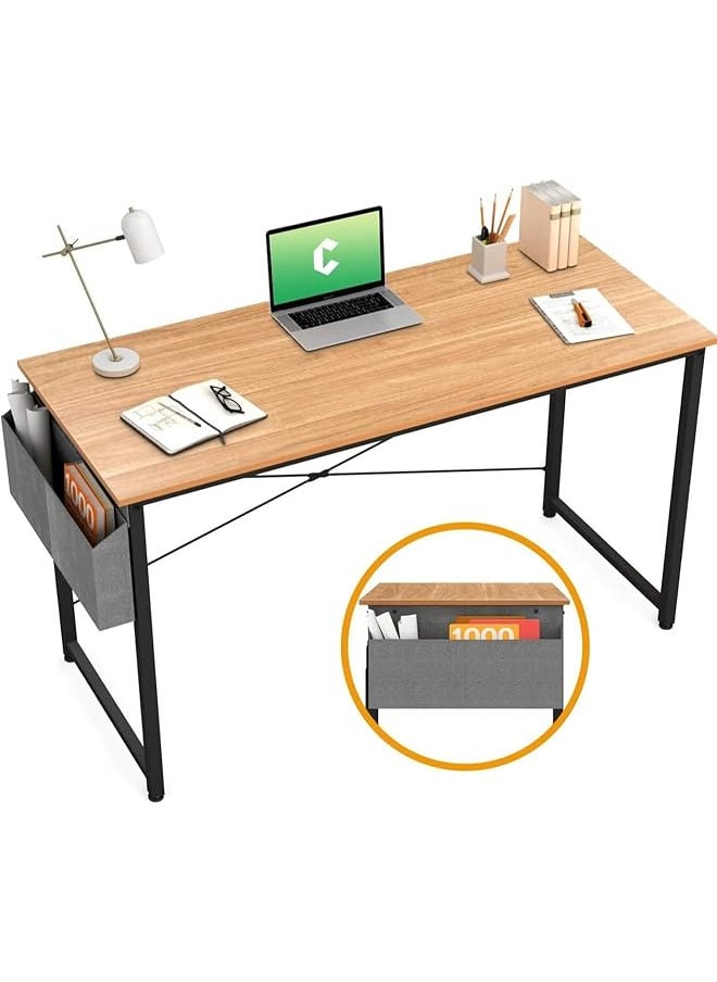 erorex Modern Small Computer Desk Study And Home Office 7 Cm X 55 Cm X 106 Cm Wood  - Image 3
