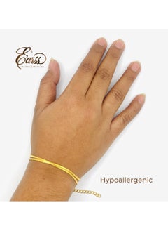 Classia Layered Bracelet | Stainless Steel | 18K Gold Plated - pzsku/ZE6F6854D83C5574889C4Z/45/_/1736404974/7f6967e5-34cd-4a98-885b-467896a521d4