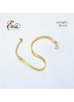 Classia Layered Bracelet | Stainless Steel | 18K Gold Plated - pzsku/ZE6F6854D83C5574889C4Z/45/_/1736405005/f1fd3733-3dae-4a13-be83-ffa1965502c7