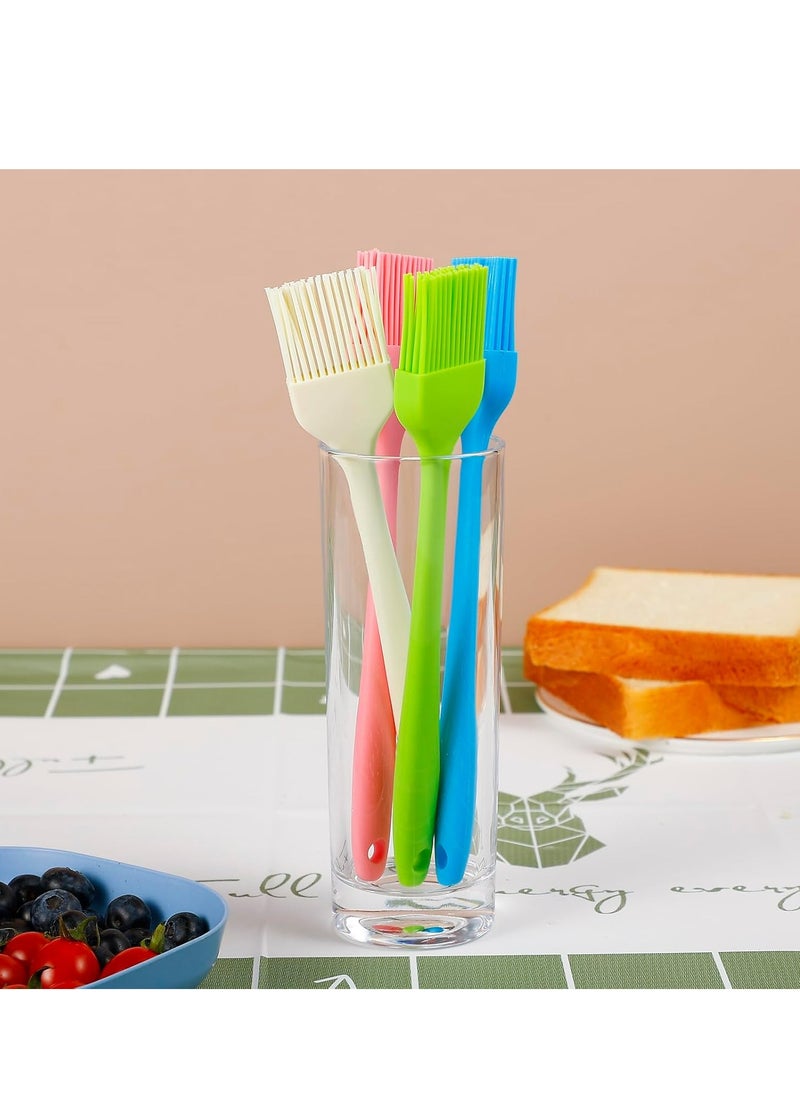 Oasisgalore 4-Pack Silicone Basting Pastry Brushes for Baking Cooking BBQ Basting Oil Butter Sauce.  - Image 3