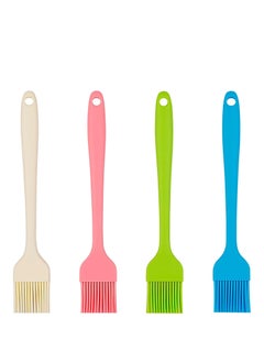 Oasisgalore 4-Pack Silicone Basting Pastry Brushes for Baking Cooking BBQ Basting Oil Butter Sauce.  - Image 1