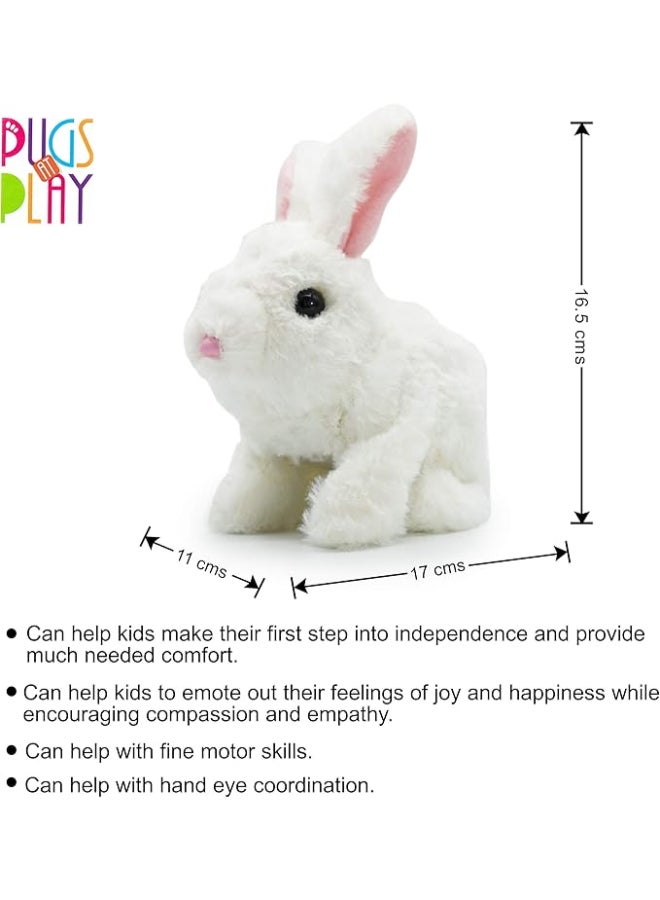 Pugs at Play Hopper Jumping rabbit – Interactive Electronic Pet Toy for Kids Ages 3+ - Image 4