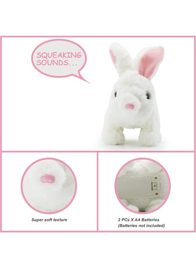 Pugs at Play Hopper Jumping rabbit – Interactive Electronic Pet Toy for Kids Ages 3+ - Image 3