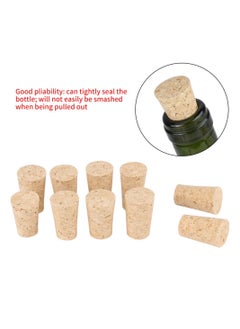 Y&D Tapered Corks 50 Pcs Natural Wine Reusable Straight Corks Stopper 22 * 18 35mm Wooden / Beer Bottle Premium for Making Craft  - Image 3