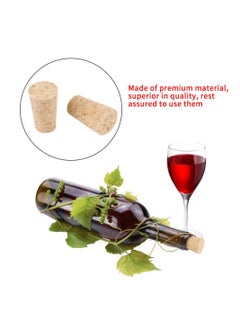 Y&D Tapered Corks 50 Pcs Natural Wine Reusable Straight Corks Stopper 22 * 18 35mm Wooden / Beer Bottle Premium for Making Craft  - Image 4