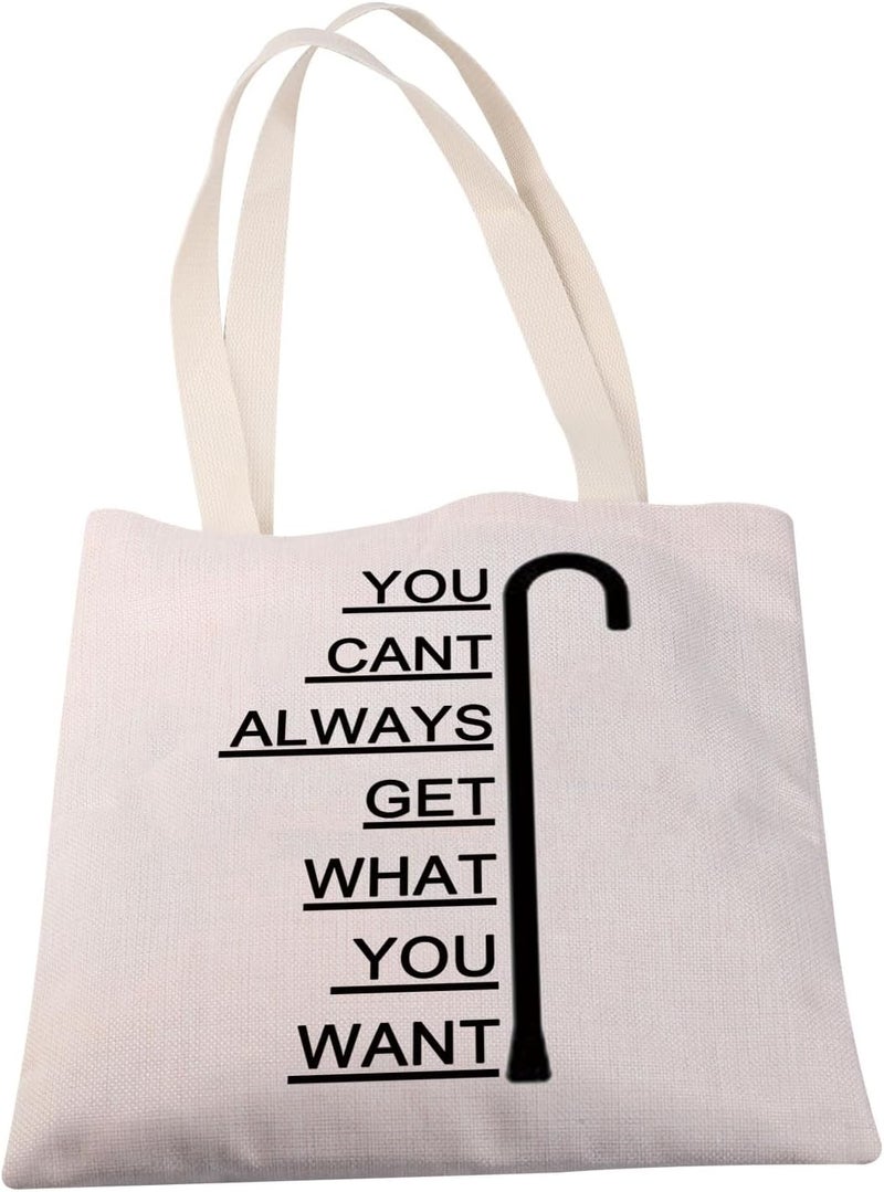MBMSO MBMSO House TV Show Gifts Dr Gregory House TV Series Inspired Tote Bag Dr House Merch Gifts for TV Series Fans Shopping Bag  - Image 5