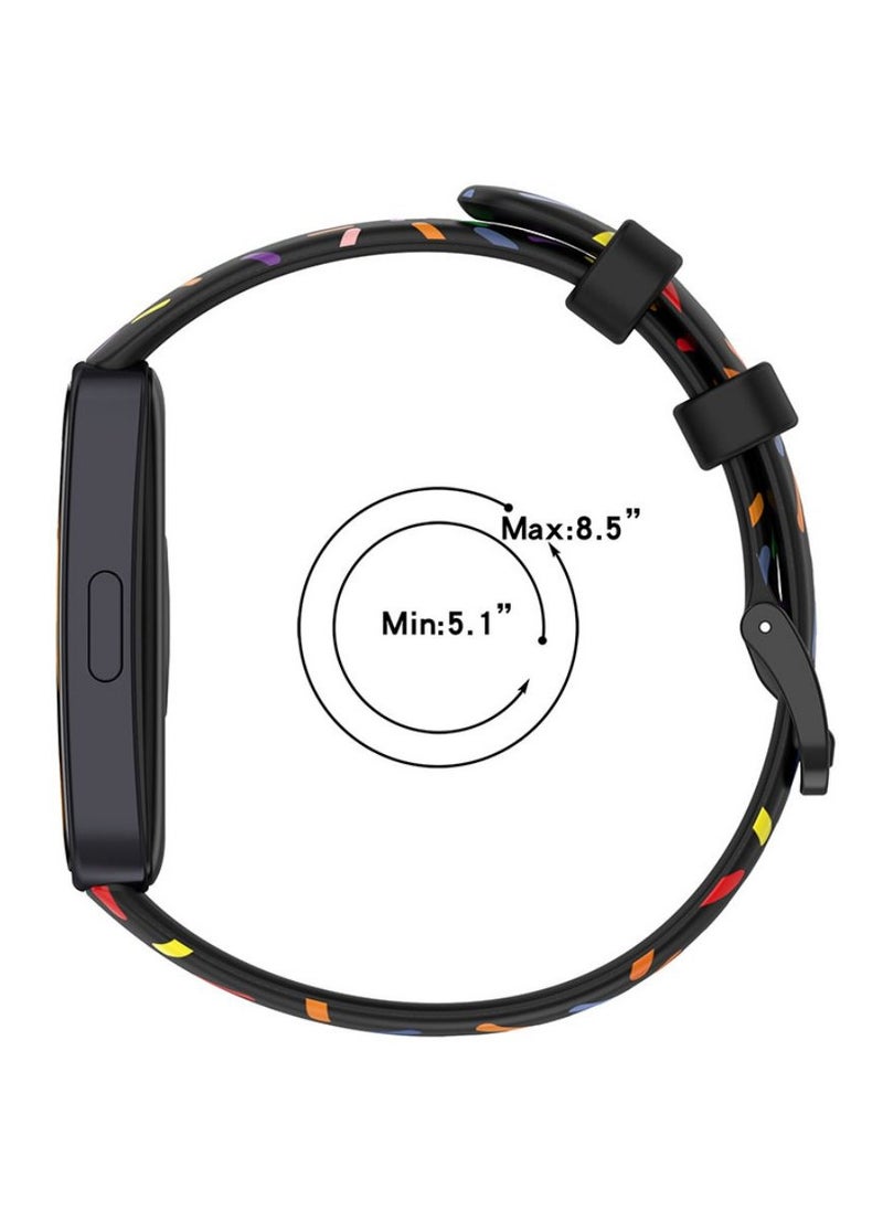 HW Silicone Watchband For Huawei Band 8 Huawei Band 9 Strap SmartWatch WristbandBracelet Wriststrap Sport Replacement，Transparent Protective Shell  - Image 3