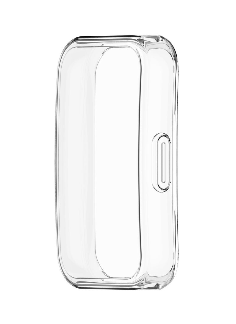 HW Silicone Watchband For Huawei Band 8 Huawei Band 9 Strap SmartWatch WristbandBracelet Wriststrap Sport Replacement，Transparent Protective Shell  - Image 5