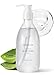 AROMATICA Organic Aloe Vera Gel After Sun Care and Sunburn Relief with Pure Aloe Vera Gel FaceHair Sun Burn Moisturizer EWG Verified 1014oz300ml - Image 2