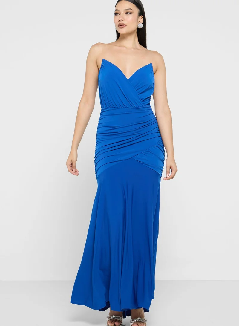 Ella Limited Edition Ruched Bodice Gown Dress