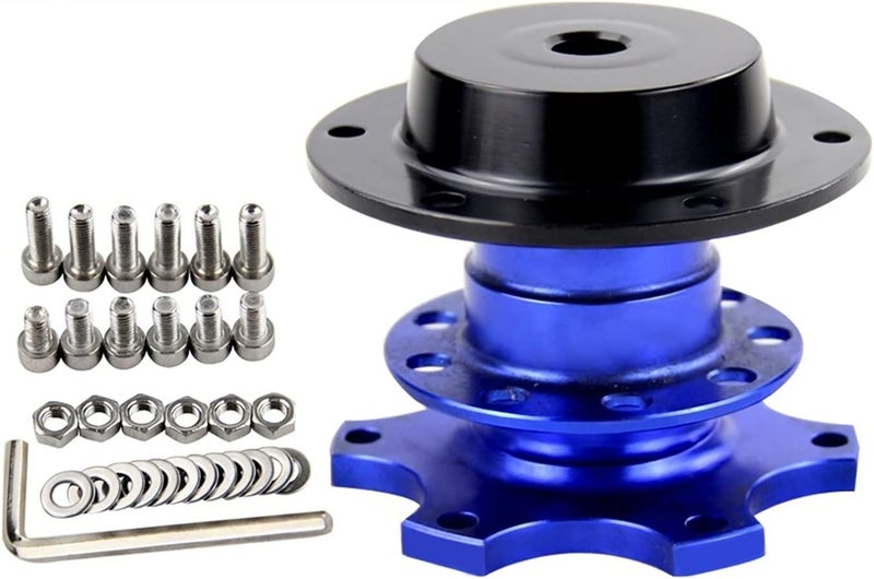 QASULER Steering Wheel Quick Release Hub Adapter - Image 1