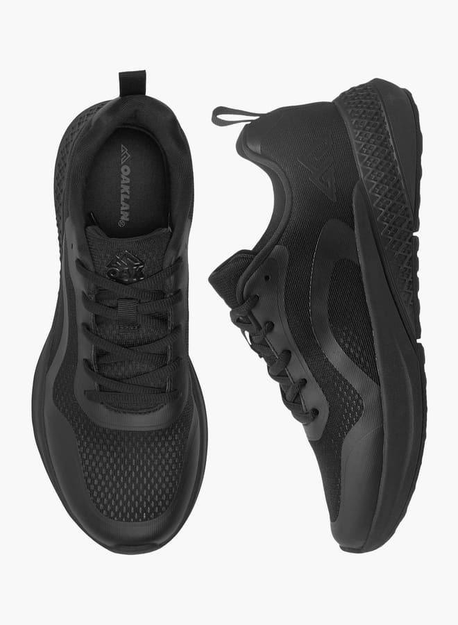 Oaklan by Shoexpress Womens Panelled Sports Shoes With Lace-Up Closure  - Image 2