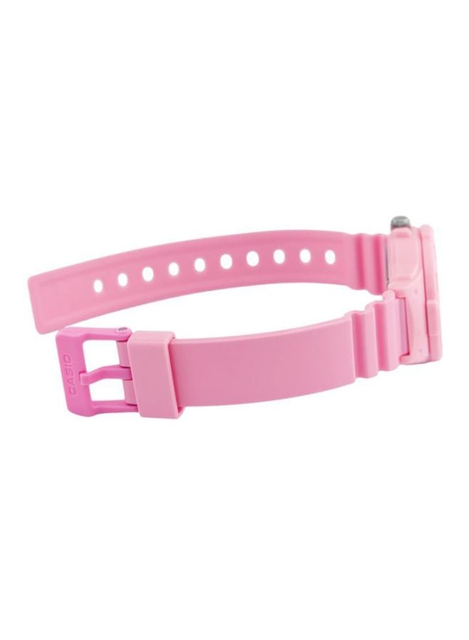 CASIO Girls Water Resistant Analog Watch LRW200H-4B2V - 34 mm - Pink - Image 4