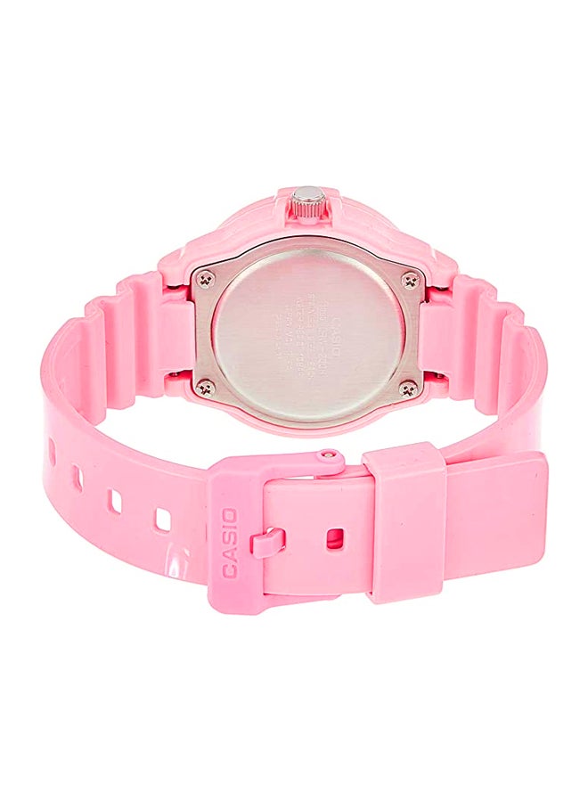 CASIO Girls Water Resistant Analog Watch LRW200H-4B2V - 34 mm - Pink - Image 2