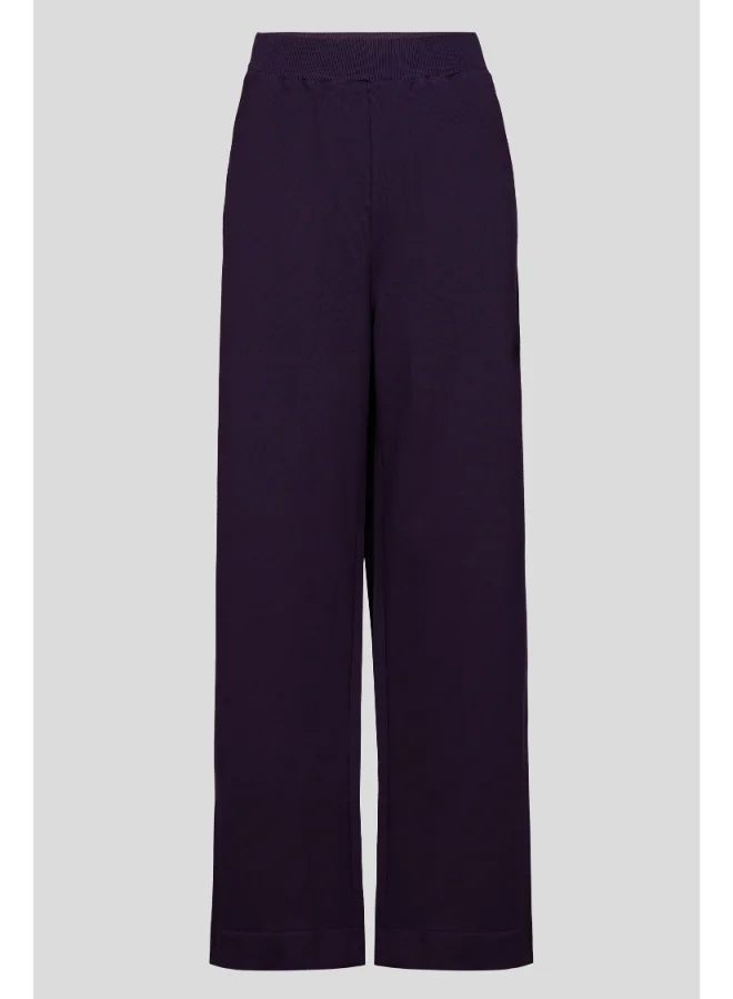 نسيسيرا Bordeaux Terry Wide Leg Lounge Pants