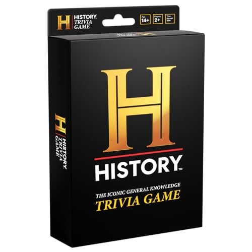 Dyce History Trivia Game Travel Edition - General Knowledge Questions for Adults, Family in The Pursuit of Trivial Knowledge - Super Party Trivia for Board & Card Games Night with Friends - Image 1
