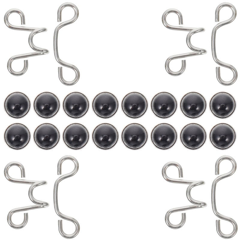 4 Sets Waist Adjustment Buckles Adjustable Pants Buttons Nail Free Waist Buckles Jeans - Image 1