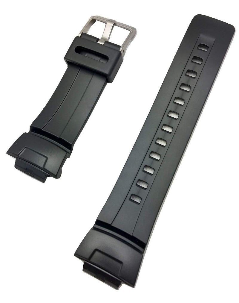 NewLife 16mm Black, Rubber Watchband - Comfortable and Durable PVC Material Watchstrap - Image 5