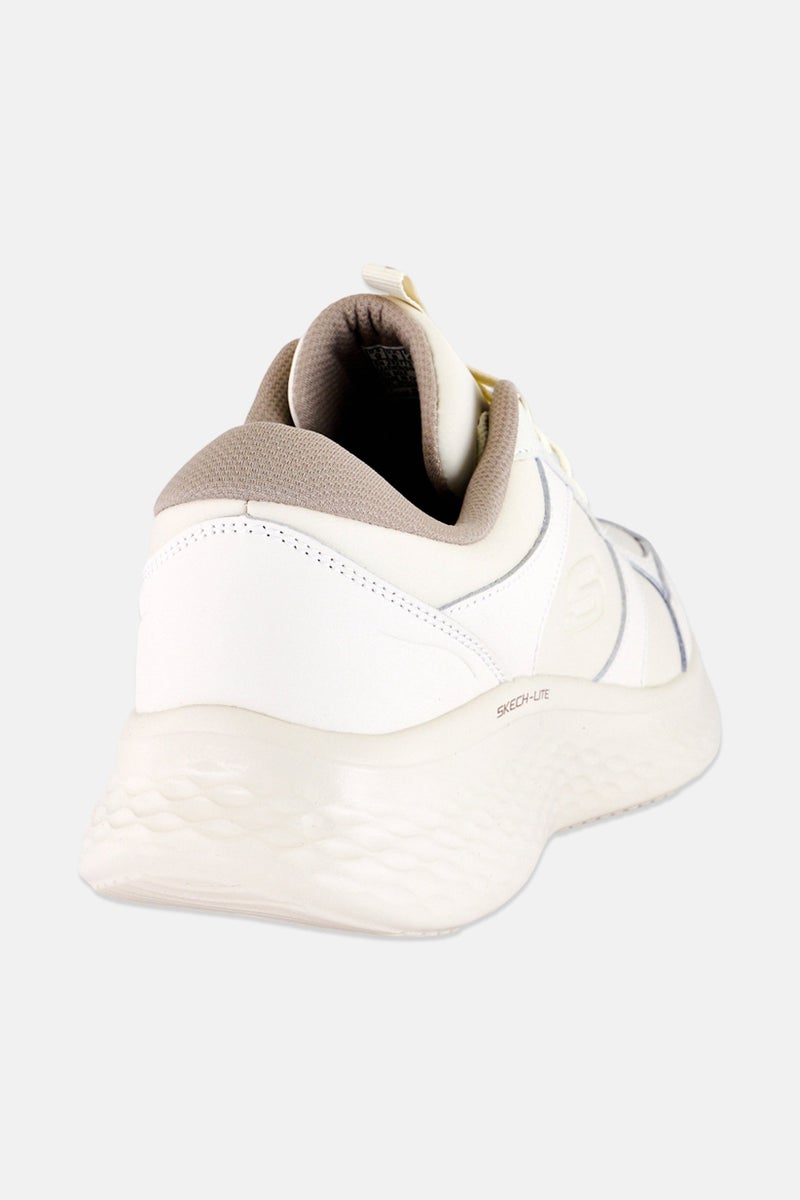 SKECHERS Men Pro Overa Lace Up Outdoor Shoes, Cream - Image 3