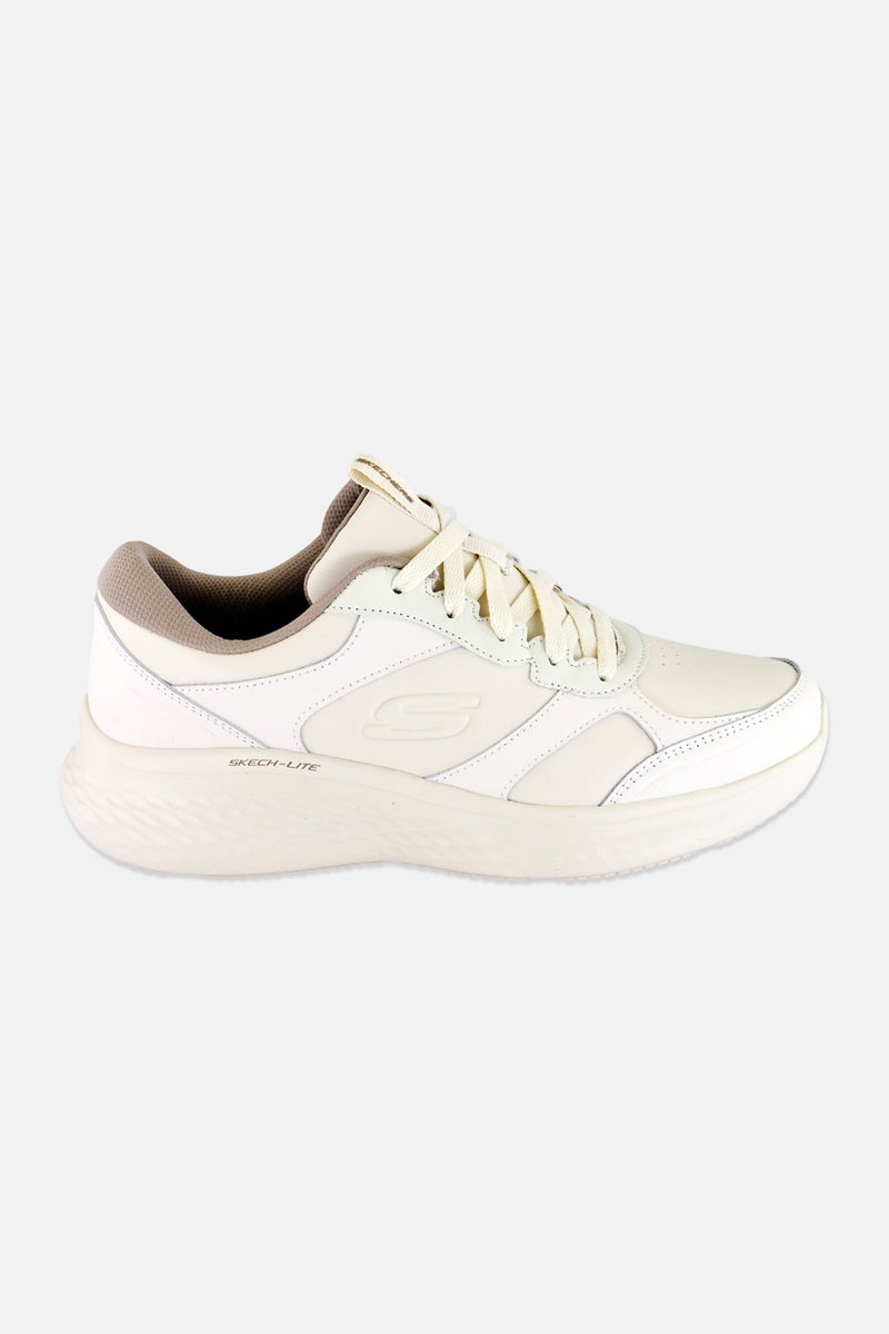 SKECHERS Men Pro Overa Lace Up Outdoor Shoes, Cream - Image 4