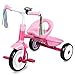 Liberry Toddler Tricycle Age 2 3 4 Years Old Kids Trike with Bell Back Basket and Removable Pedal 3 Wheel Bike Birthday Toys Gift for Girls Boys Pink - Image 3