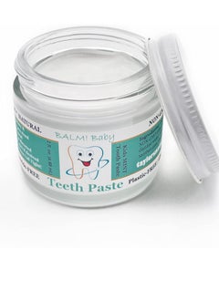 BALM! Baby Kids All Natural Fluoride Free Toothpaste with Xylitol, SLS Free, Vegan, Gluten Free, BPA Free, Zero Waste, Mint, 2 fl oz  - Image 2
