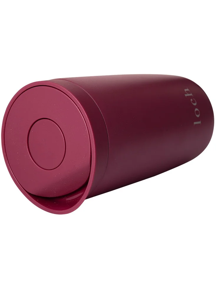 LOCH Push Button Mugs - Maroon Red