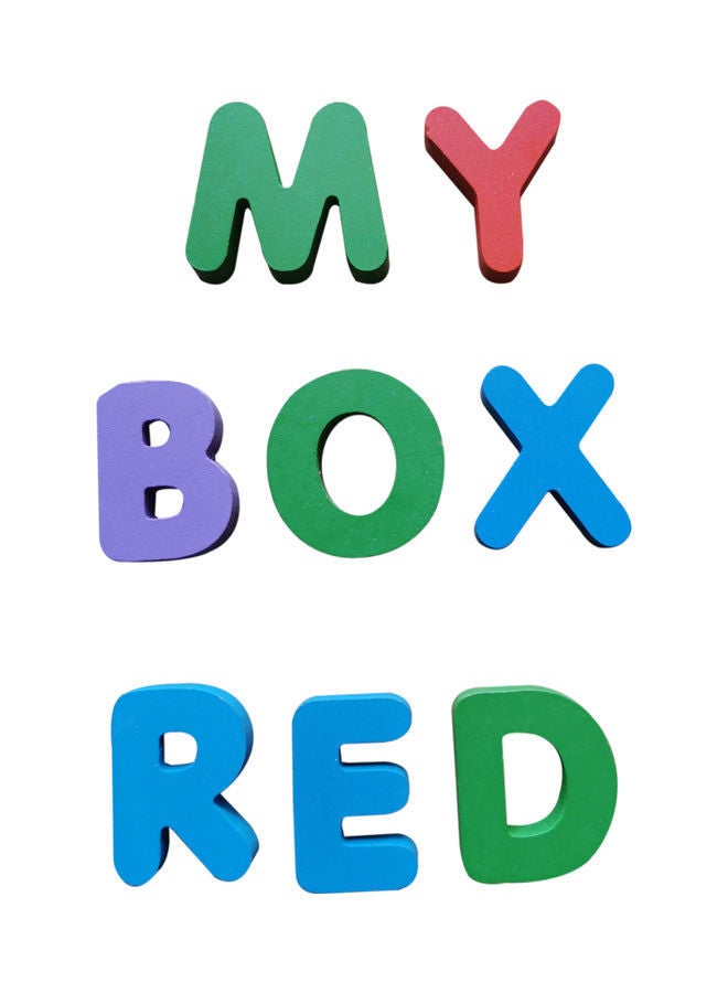 NIBEMINENT Wooden Alphabets Puzzle 30 x 30cm - Image 2