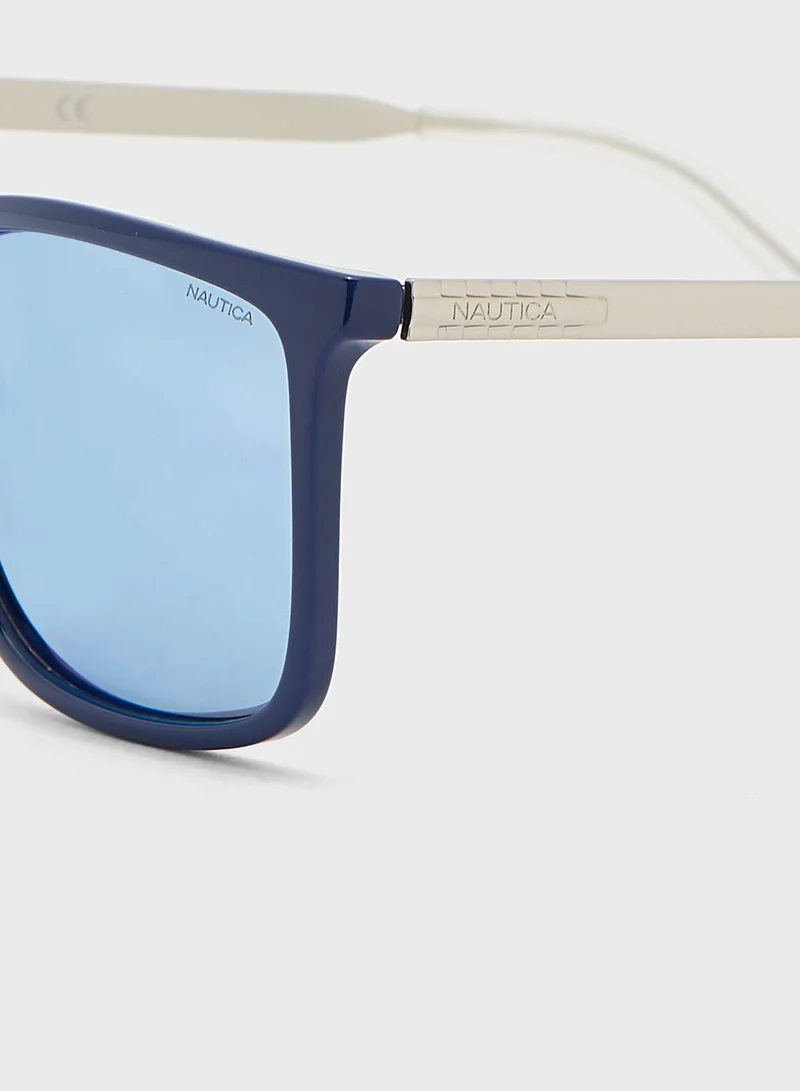 NAUTICA N3647Sp Square Sunglasses