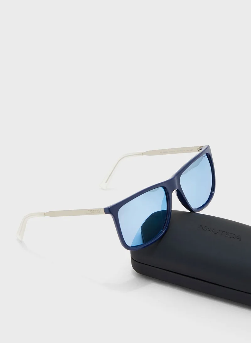 NAUTICA N3647Sp Square Sunglasses