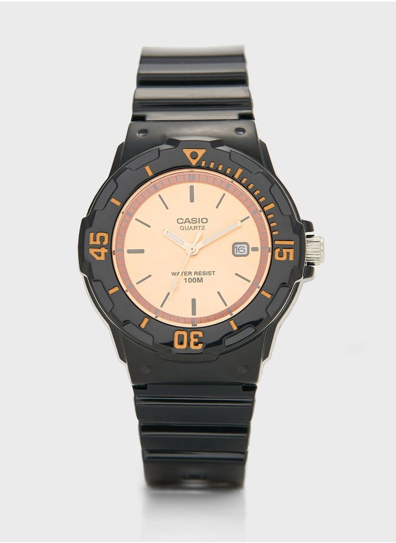 CASIO - Pu Strap Analog Watch - Image 1