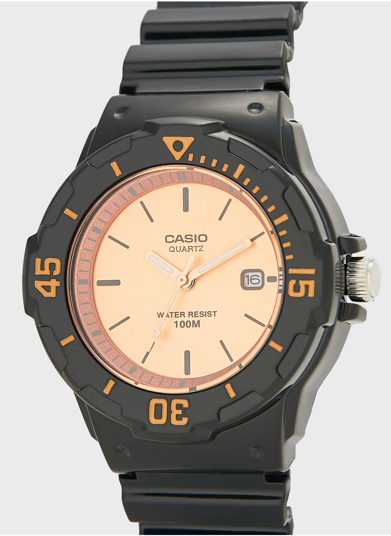 CASIO - Pu Strap Analog Watch - Image 1