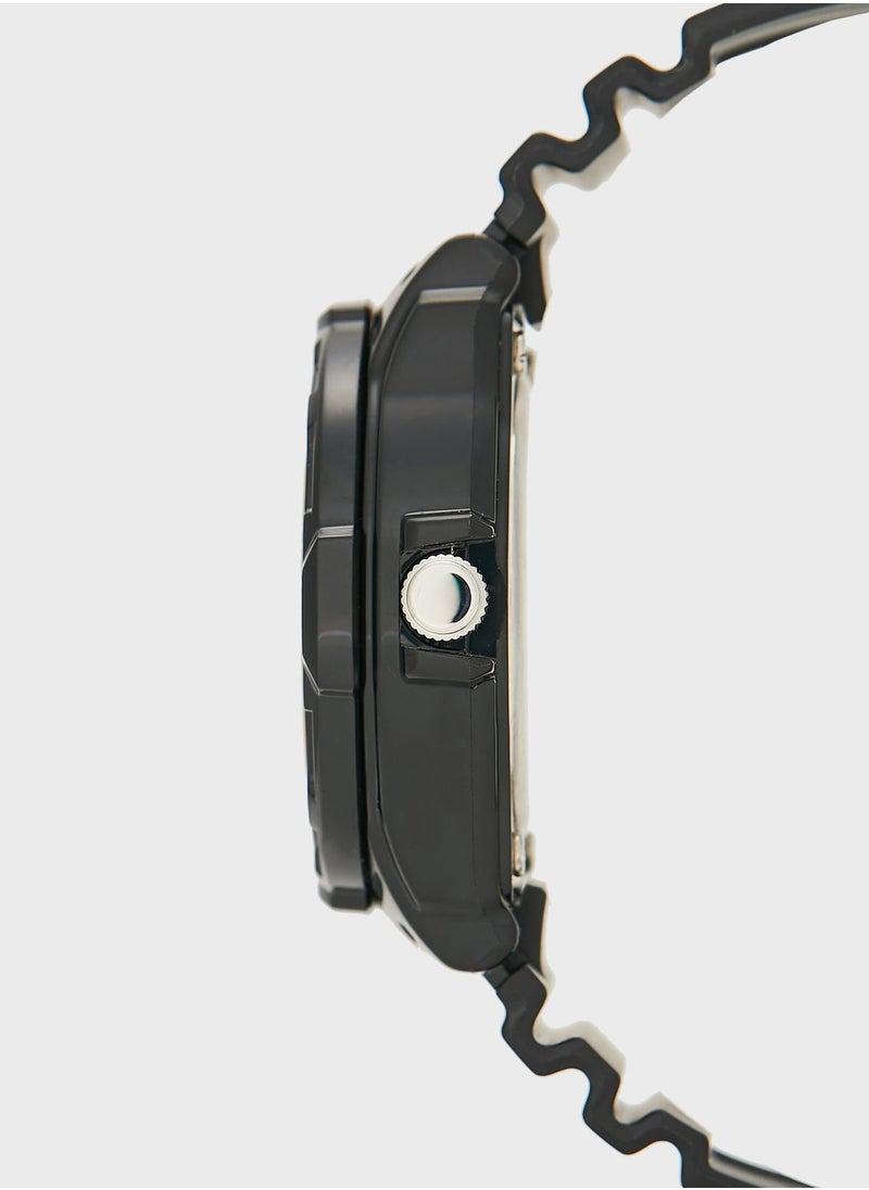 CASIO - Pu Strap Analog Watch - Image 1