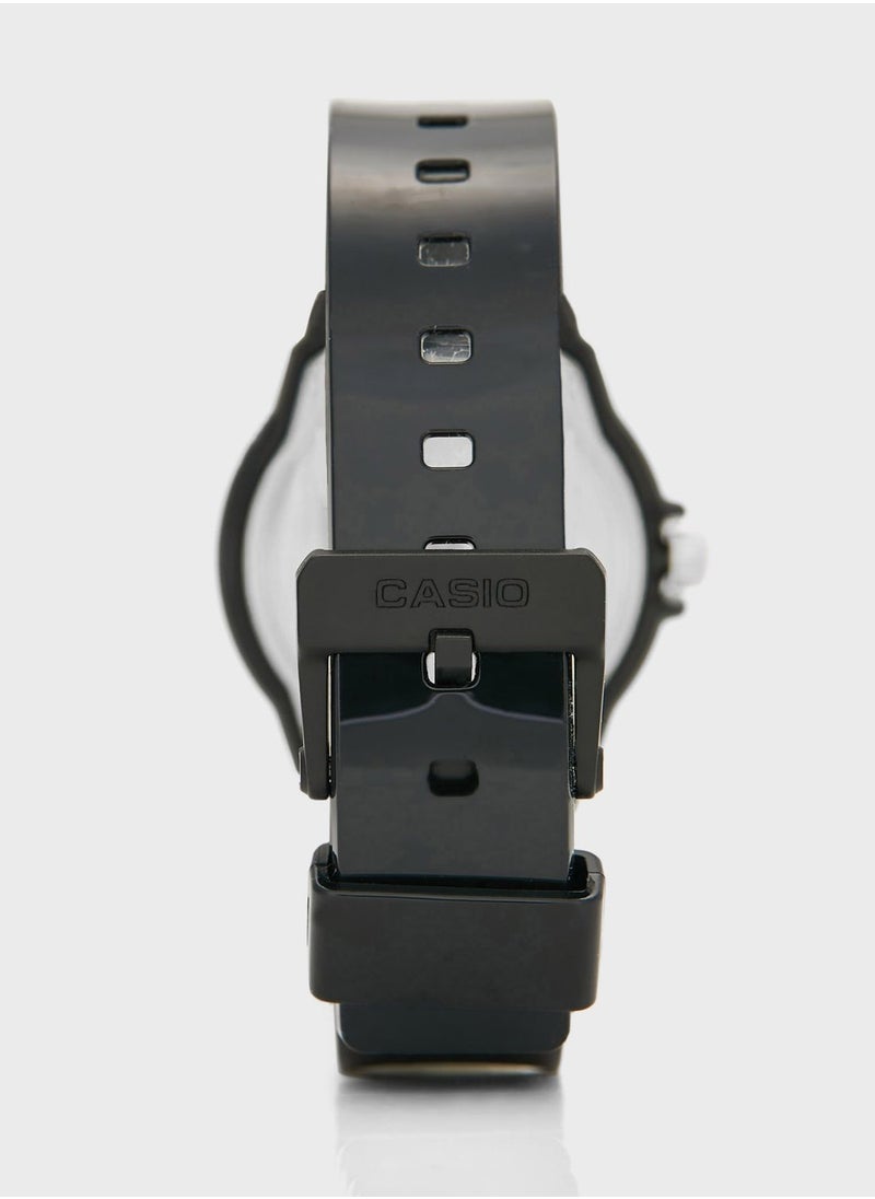 CASIO - Pu Strap Analog Watch - Image 1