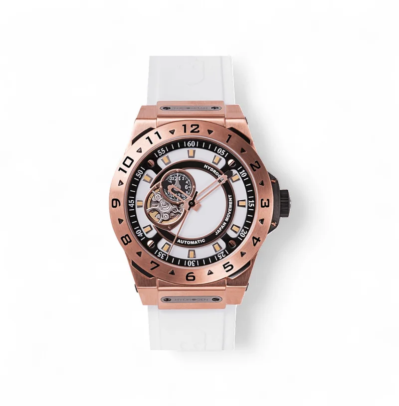Hydrogren Vento Rose Gold-White Watch
