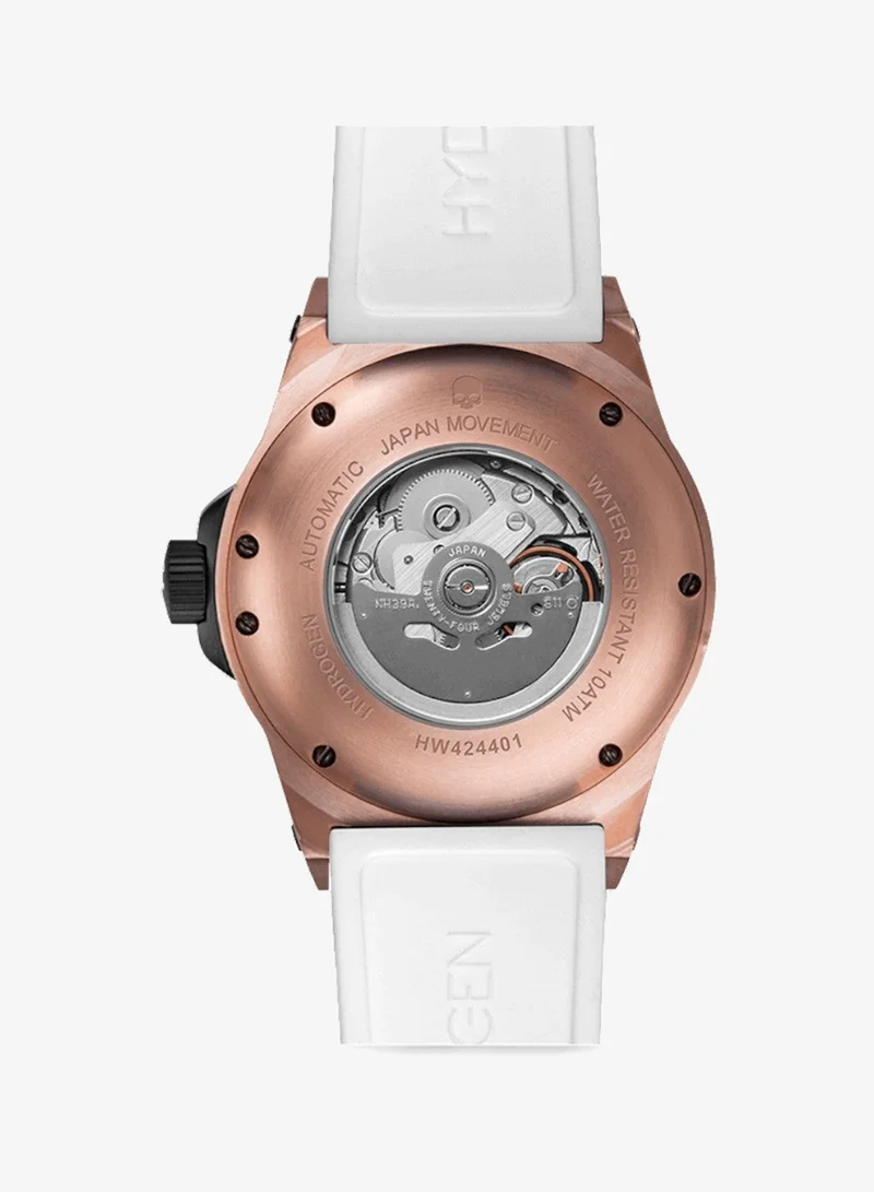 Hydrogen Watch Automatic Vento Rose Gold-White Watch