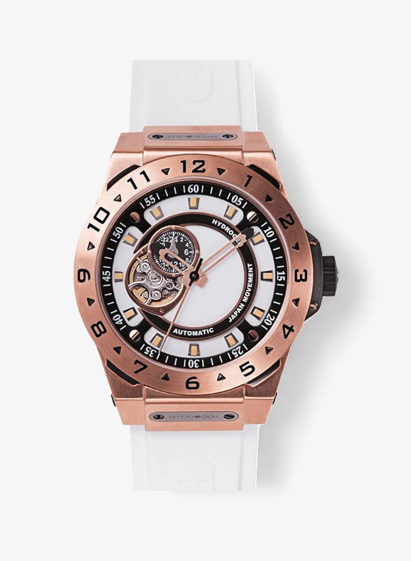 Hydrogen Watch Automatic Vento Rose Gold-White Watch