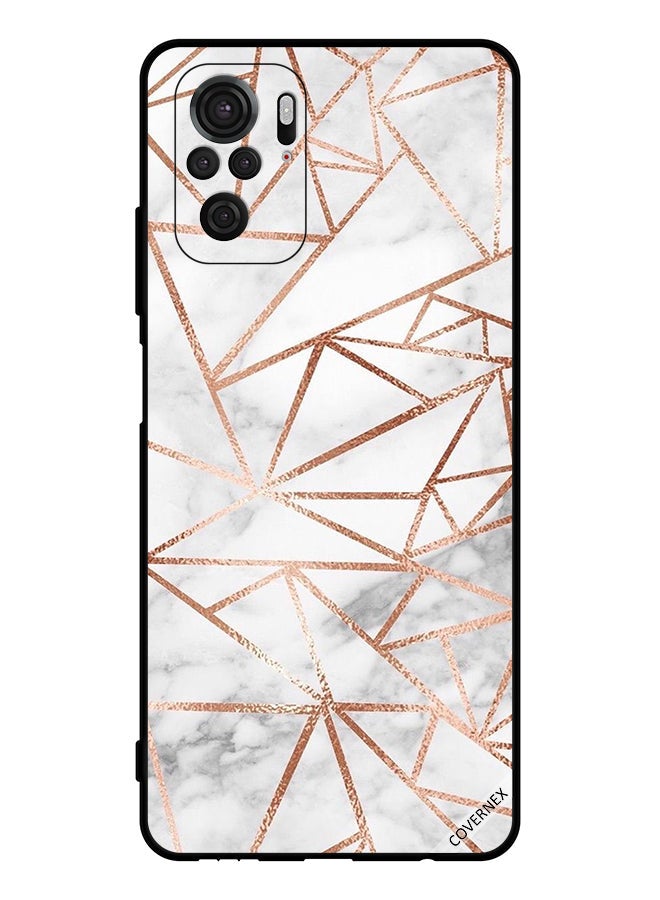 Covernex Protective Case Cover For Xiaomi Redmi Note 10 4g Marble Pattern Wallpaper - Image 1